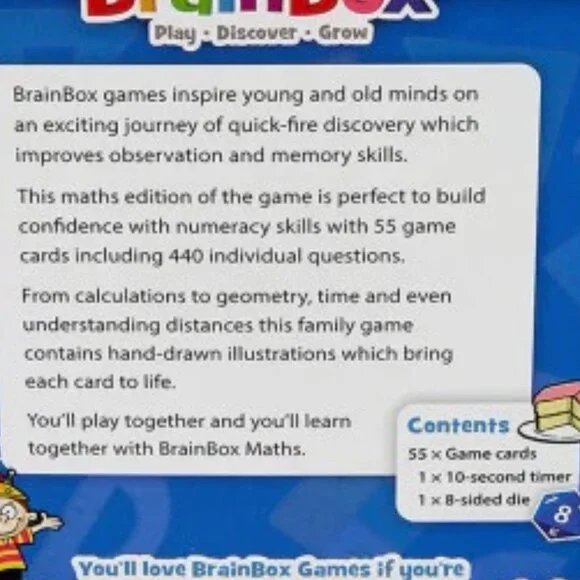 Brainbox Math Game - Picture 2 of 4